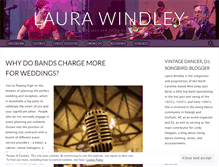 Tablet Screenshot of laurawindley.com